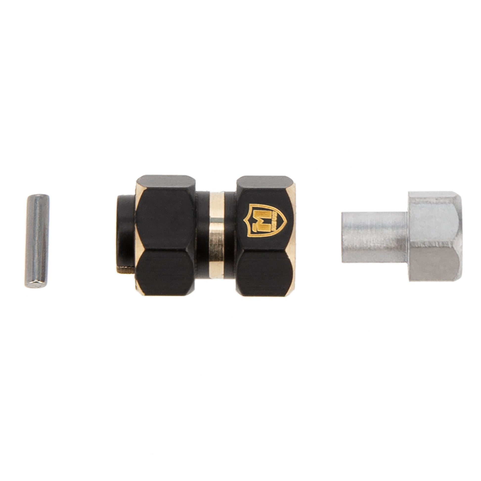  Brass Wheel Hex Hub Extenders Adaptor