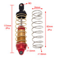 113mm Aluminum Alloy Shock Absorber size