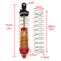 133mm Aluminum Alloy Shock Absorber size