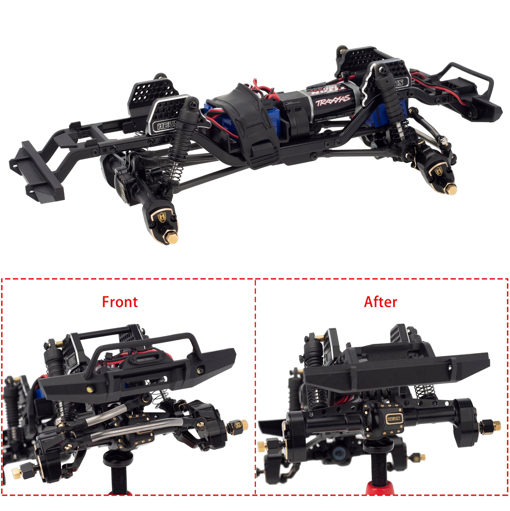 TRX4M Front and Rear portal axles