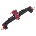 Red SCX24 Plastic Nylon Rear Portal Axles 