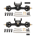 Black Aluminum and brass Isokinetic 3-Section CVD Front Axles