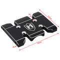 SCX10 Pro Aluminum Center Skid Plate size