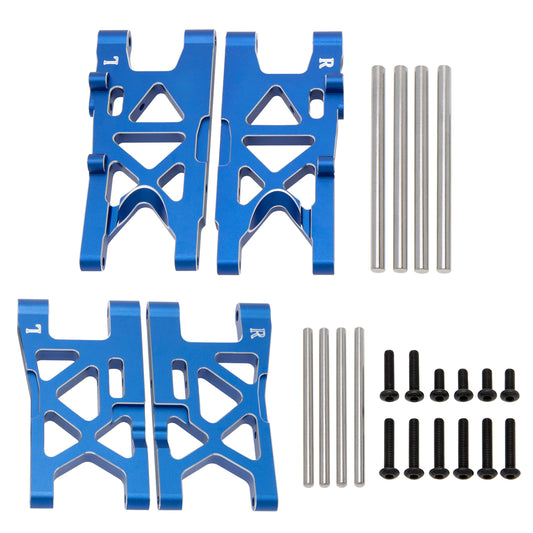 Blue Front Rear Suspension Arm Aluminum Alloy Kit For ARRMA 1/8 Mojave