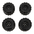 Monster Truck Rim Tire Set for Axial SCX24 FMS FCX24 TRX4M