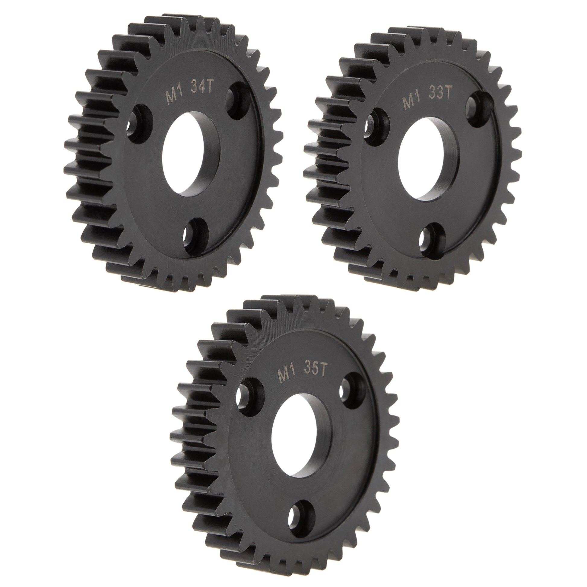 M1 Steel Spur Gear Set 33T 34T 35T