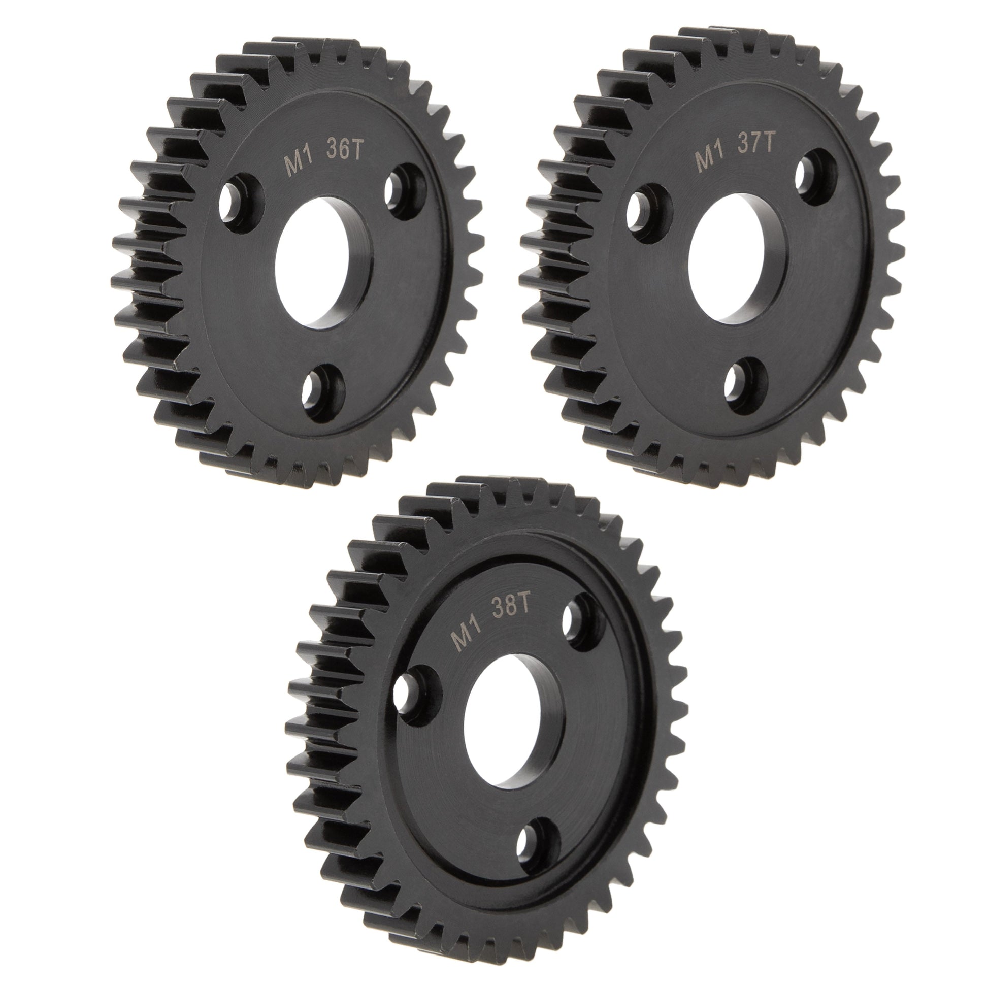 M1 Steel Spur Gear Set 36T 37T 38T