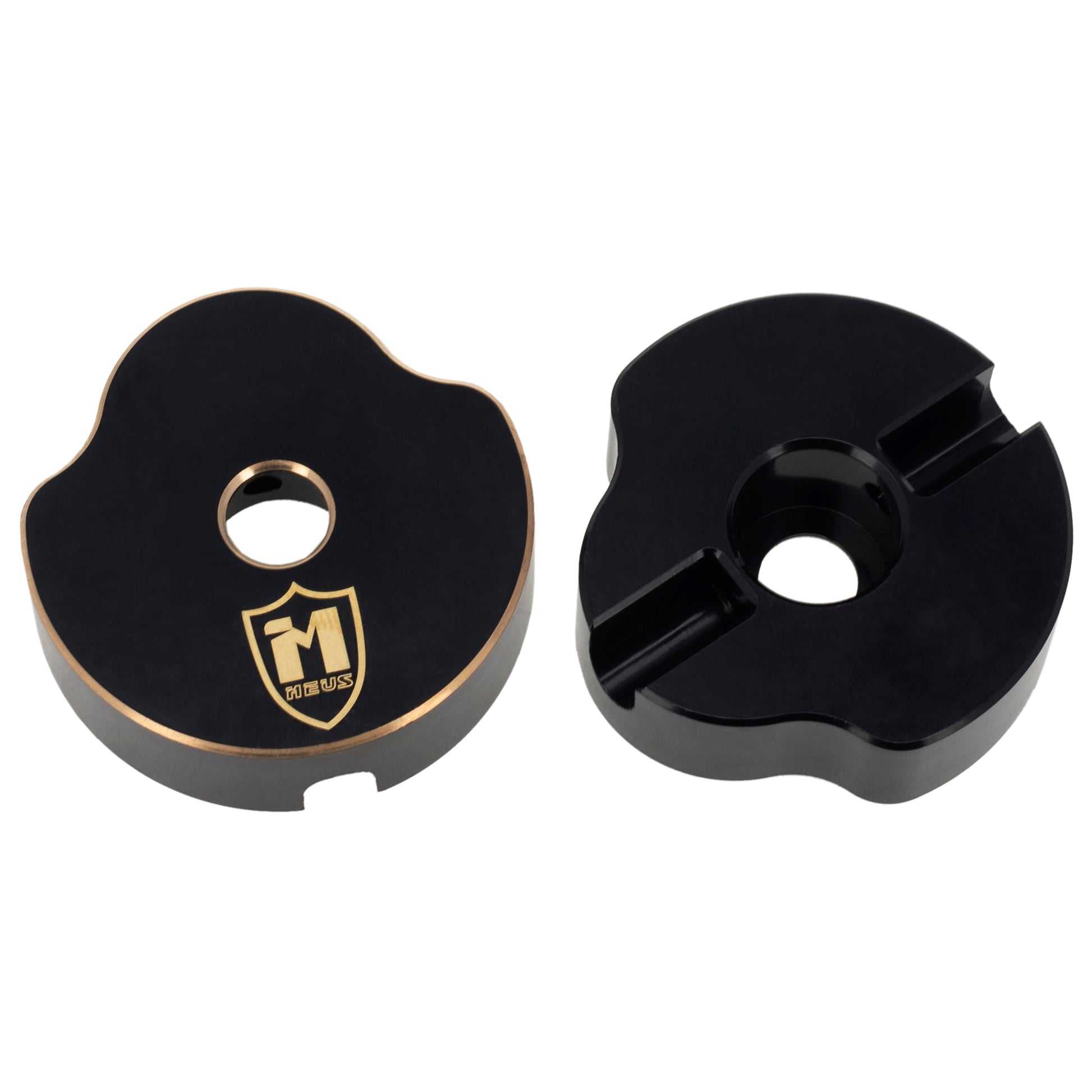  Brass Rear Axle Tube Cap for SCX10 Pro