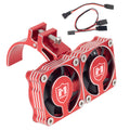 Red RC motor cooling fan heat sink 