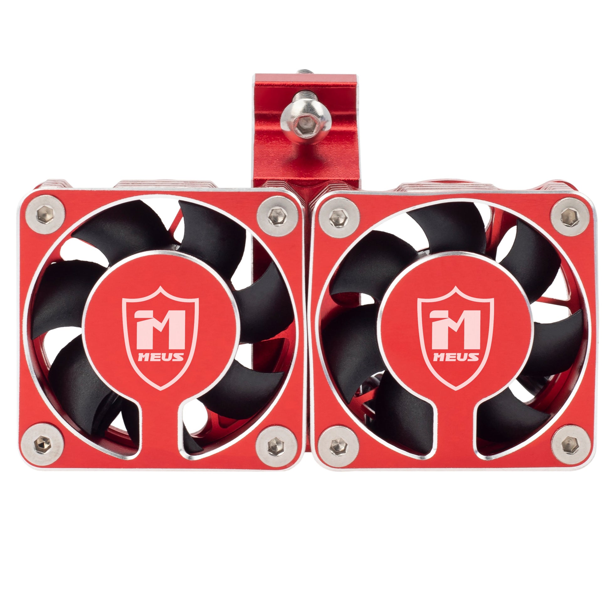 Red RC motor cooling fan heat sink 