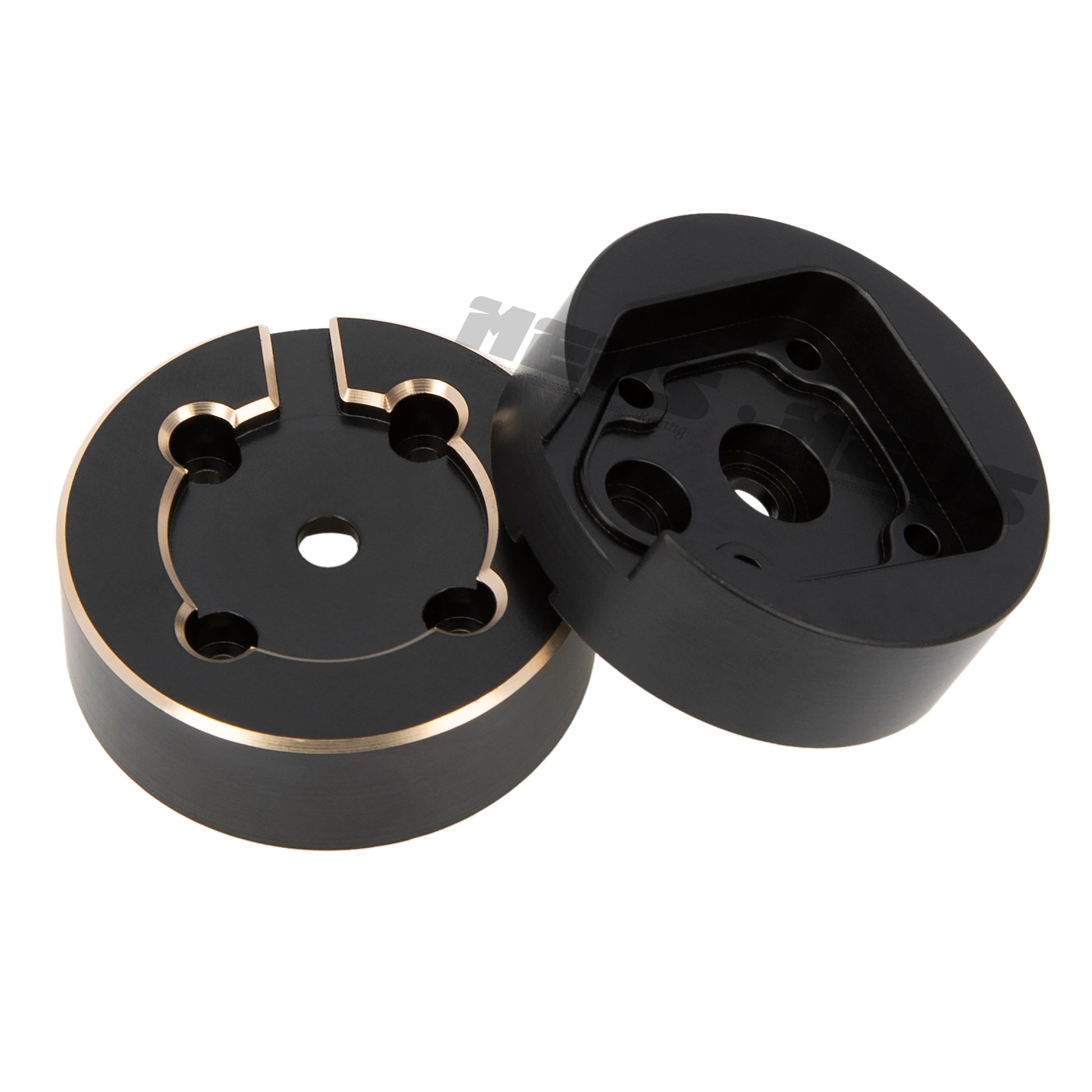 Meus Racing Brass Rear Outer Portal Housing Covers for UTB18 Capra 