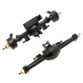 Black Isokinetic 3-Section CVD Front and Rear Axles for FCX24 /FCX18