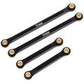 Axial 1/24 SCX24 6×6 Refit Kits Aluminum High Clearance Links Black