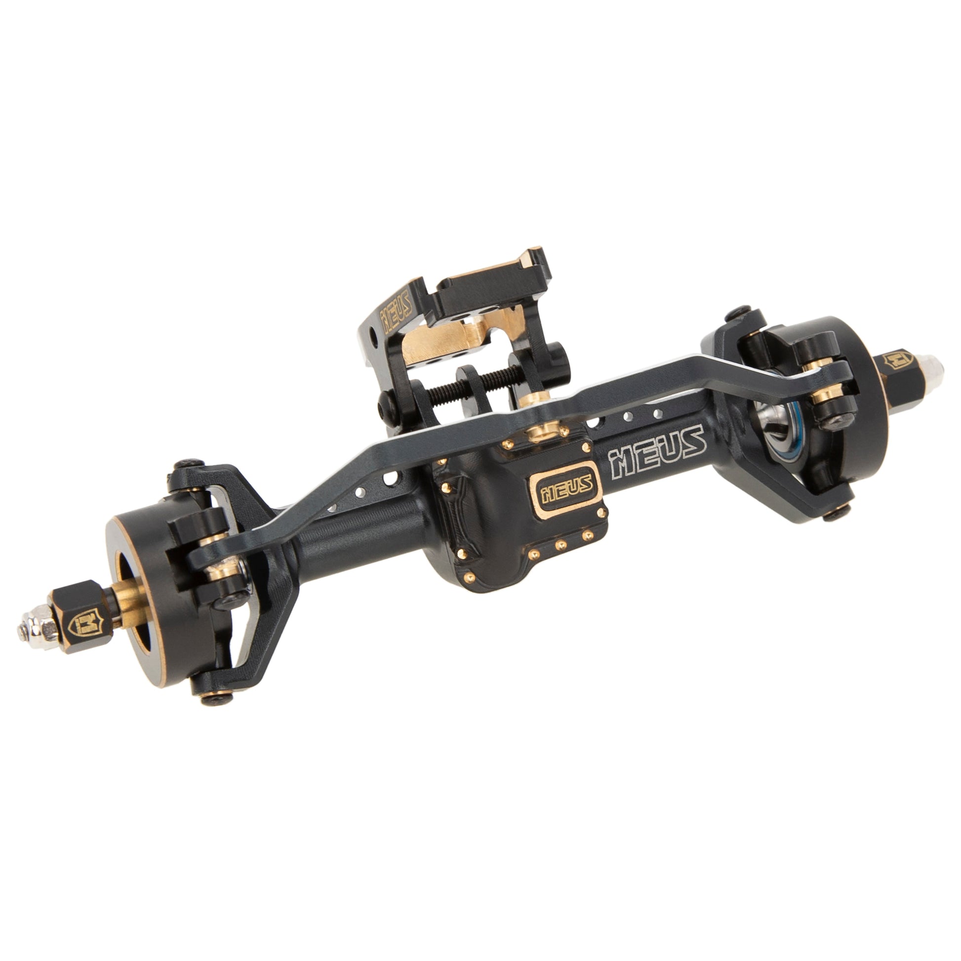 Black Brass Aluminum Front Axle for TRX4M