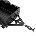 Black Utility trailer car with hitch for TRX4M