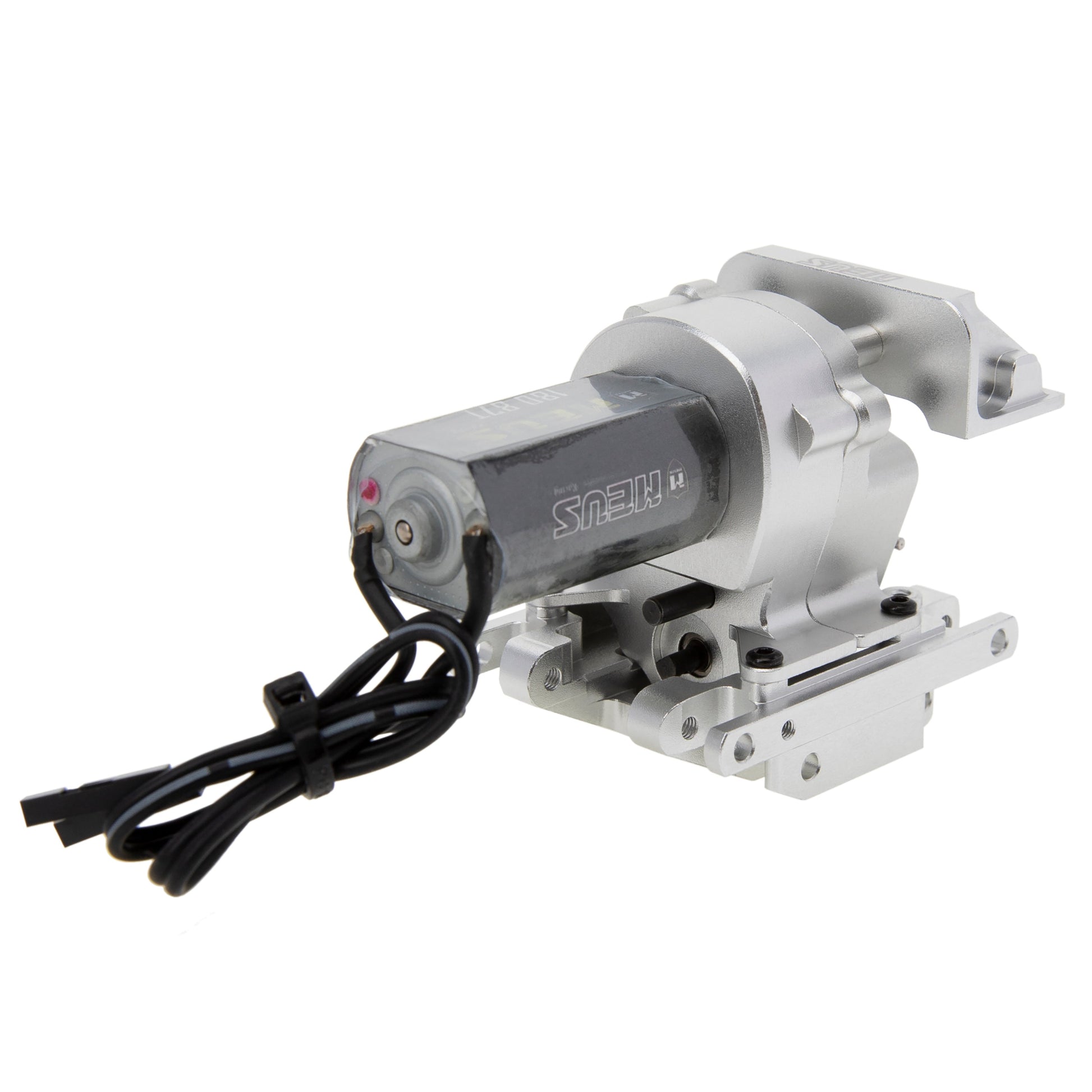 Silver TRX4M Transmission Gearbox with motor