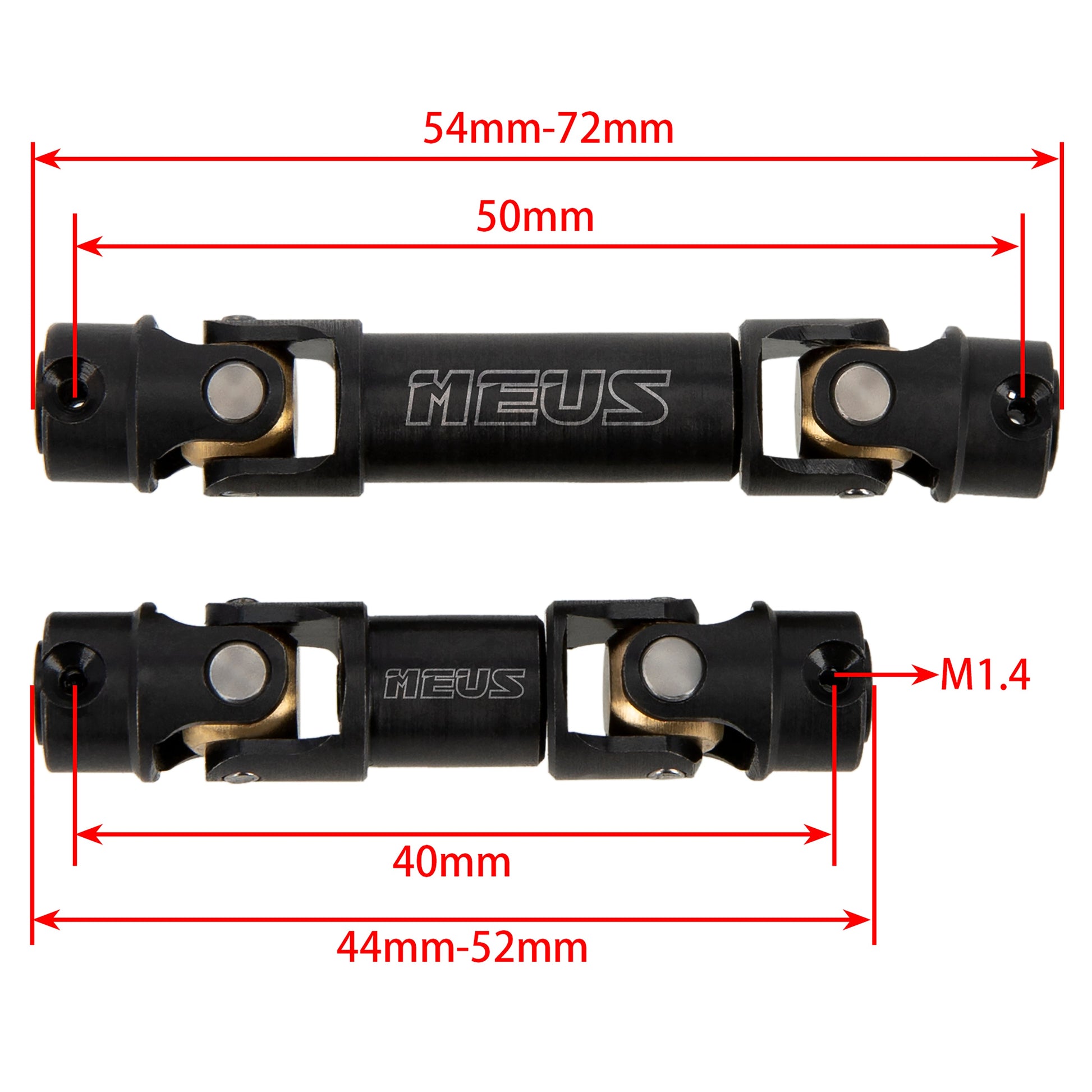 Steel Heavy-duty Drive Shaft SIZE for TRX4M