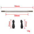 70mm Stainless Steel Link Rods Linkage Kit for TRX-4 SCX10 Tamiya CCO1