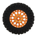 Type A Orange 1.2-inch RC Tires for TRX4M SCX24 FCX24