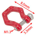 MEUS Racing U-shaped shackle metal trailer hook size