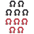 MEUS Racing U-shaped shackle metal trailer hook for SCX24 TRX4M FCX24 and other models.