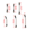 Redcat Ascent-18 Chassis Links & Steering links size