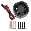 Black 25mm RC Motor Cooling Fan