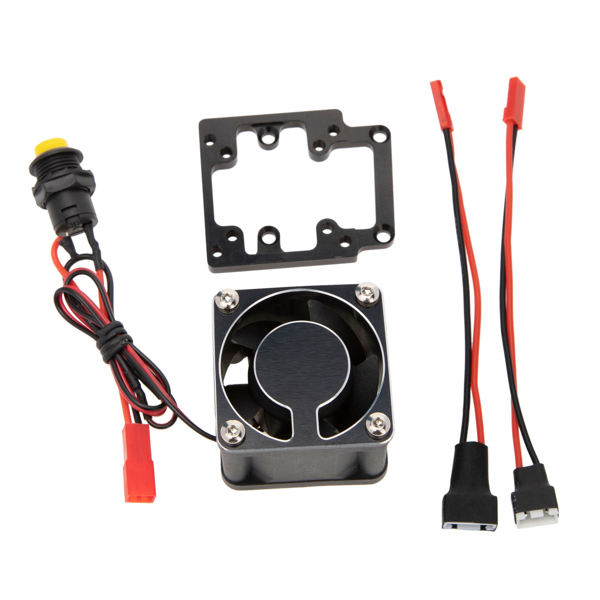 Black Sledge 1/8 RC Car 4028 Motor Cooling Fan Heatsink