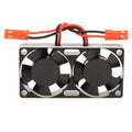 Black RC Motor Dual Cooling Fan Heatsink 25000 RPM