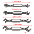 Black RC Wrench Repair Tool size