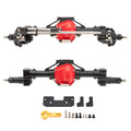 Black SCX10 Front & Rear Portal Axles