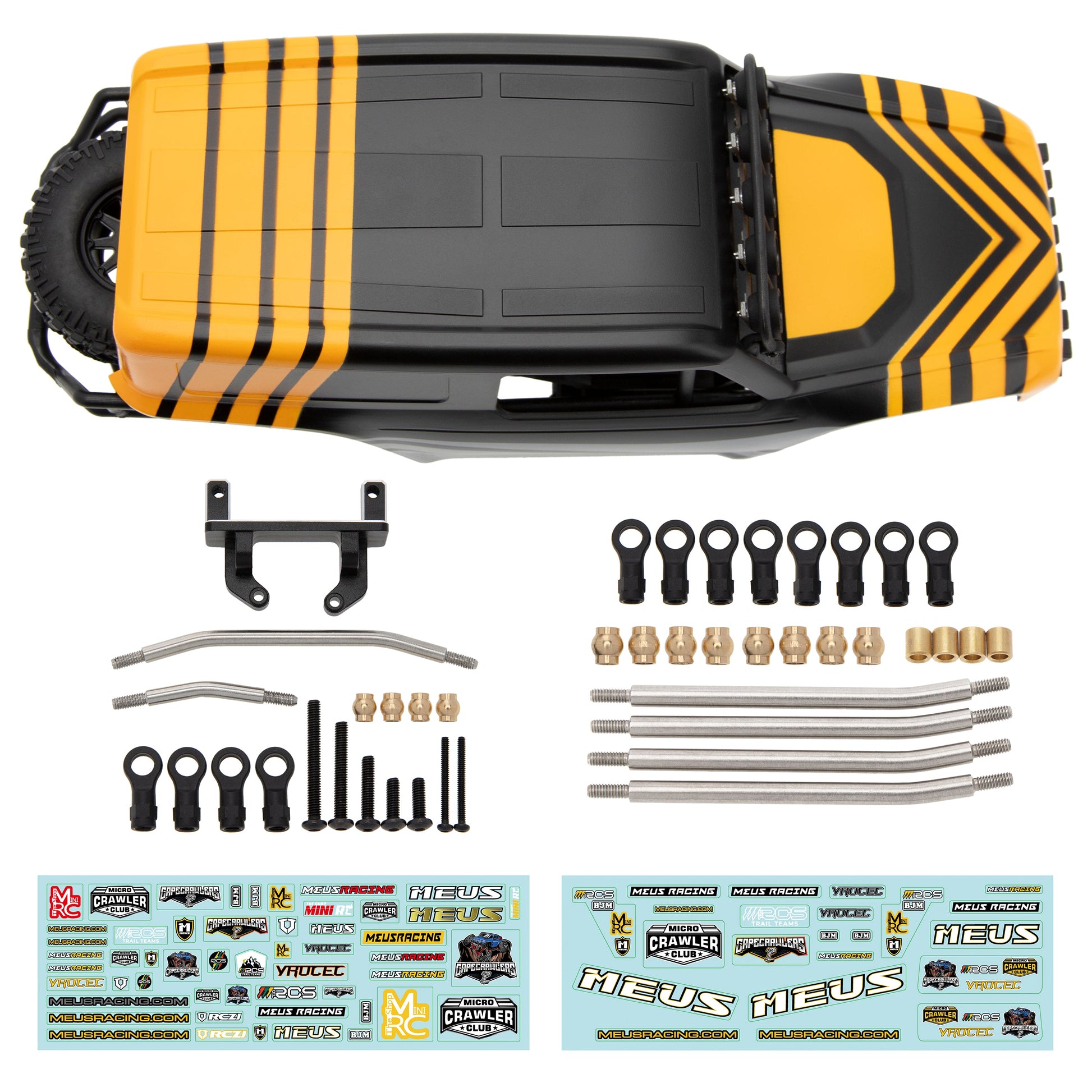 Orange MB18 Body & Chassis Frame Kit for TRX4M