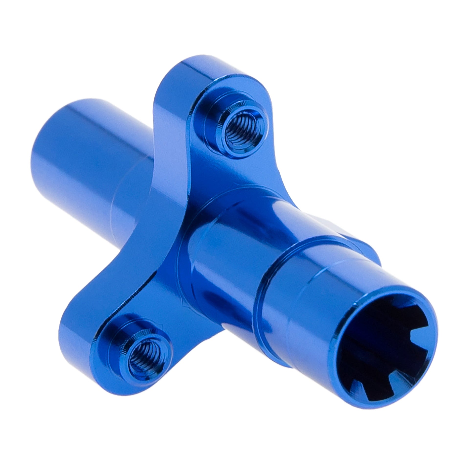 Blue Aluminum Center Differential Lock Spool