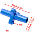 Blue Aluminum Center Differential Lock Spool Size