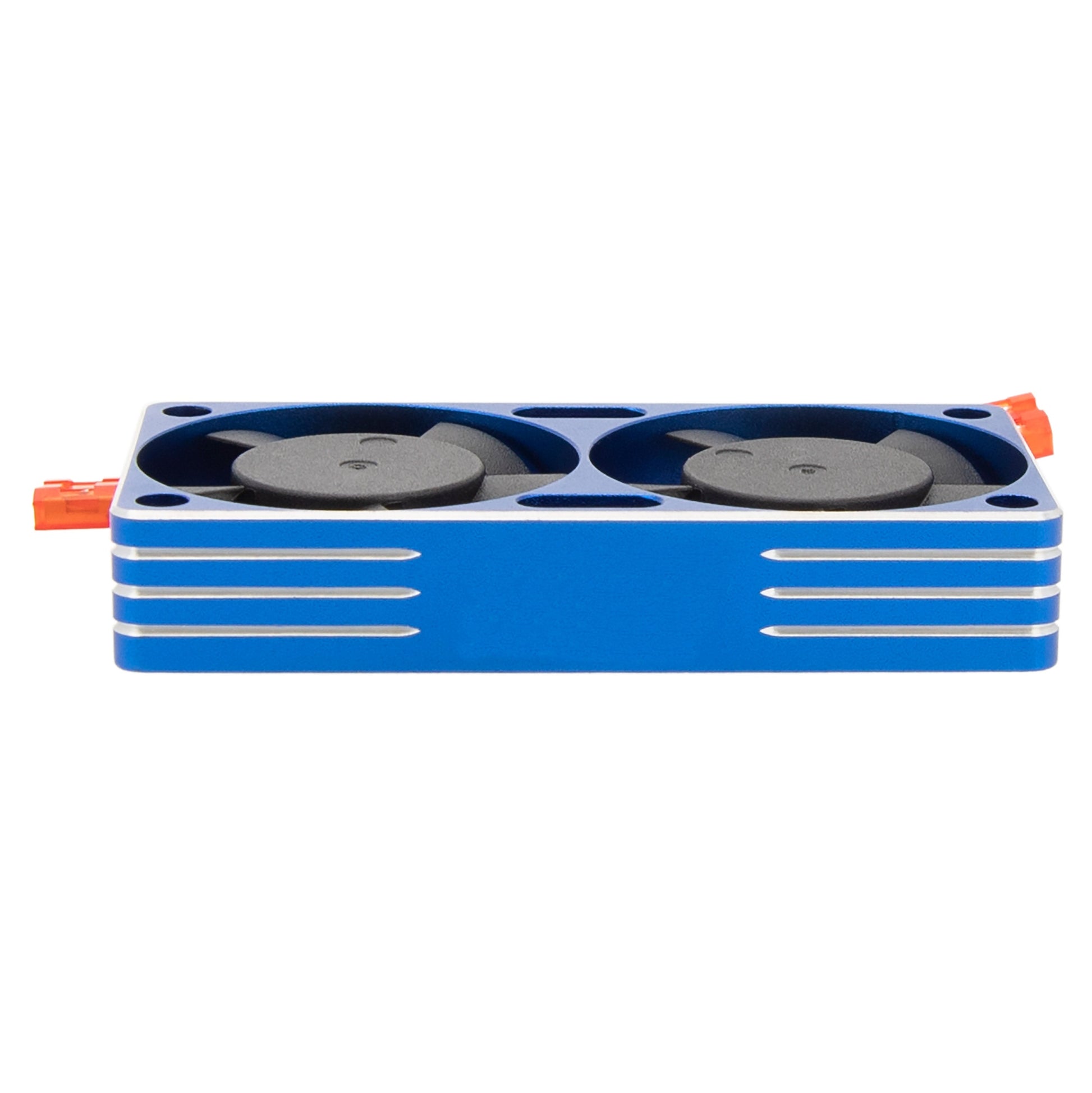 Blue RC Motor Dual Cooling Fan Heatsink 25000 RPM