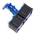 Blue RC Motor Dual Heatsink with 42mm mount