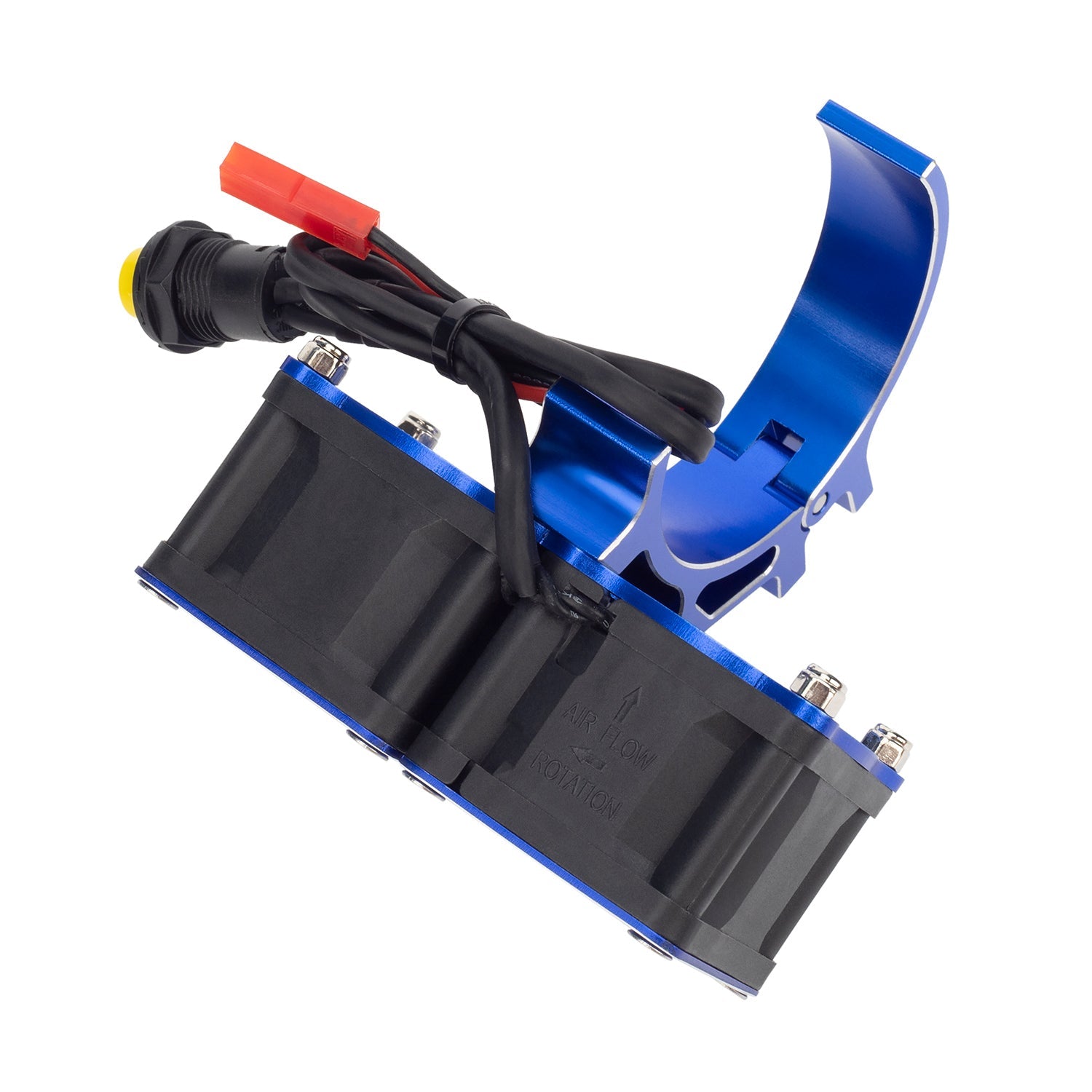 ARRMA RC Motor Cooling Fan Heatsink Blue