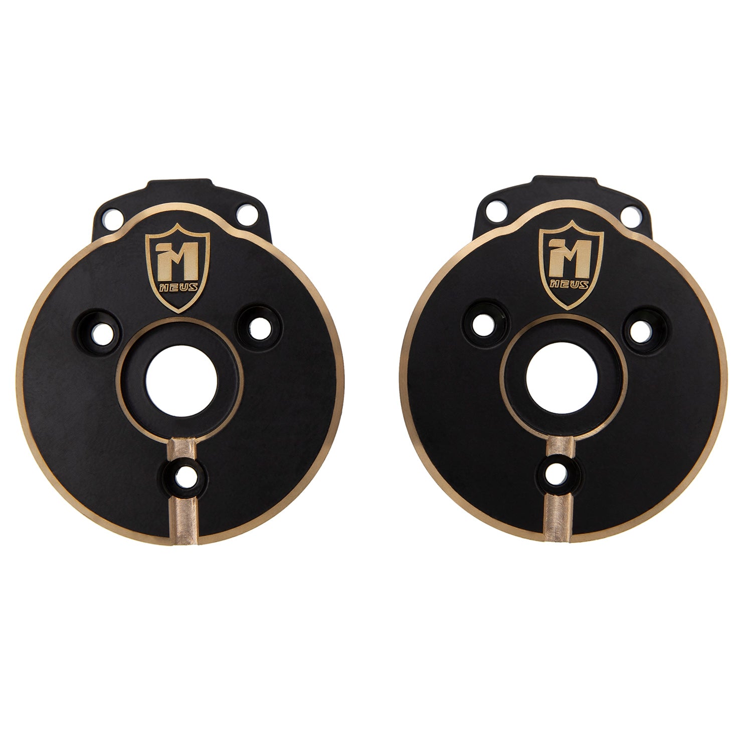 Brass front portal driving housings for SCX10