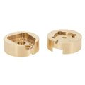 Brass Rear Axle Outer Housing Covers for UTB18 Capra