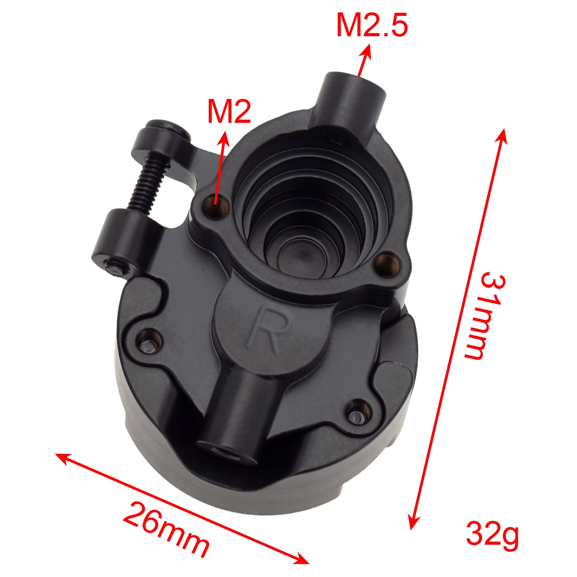 Redcat Ascent-18 Brass Steering Knuckles size