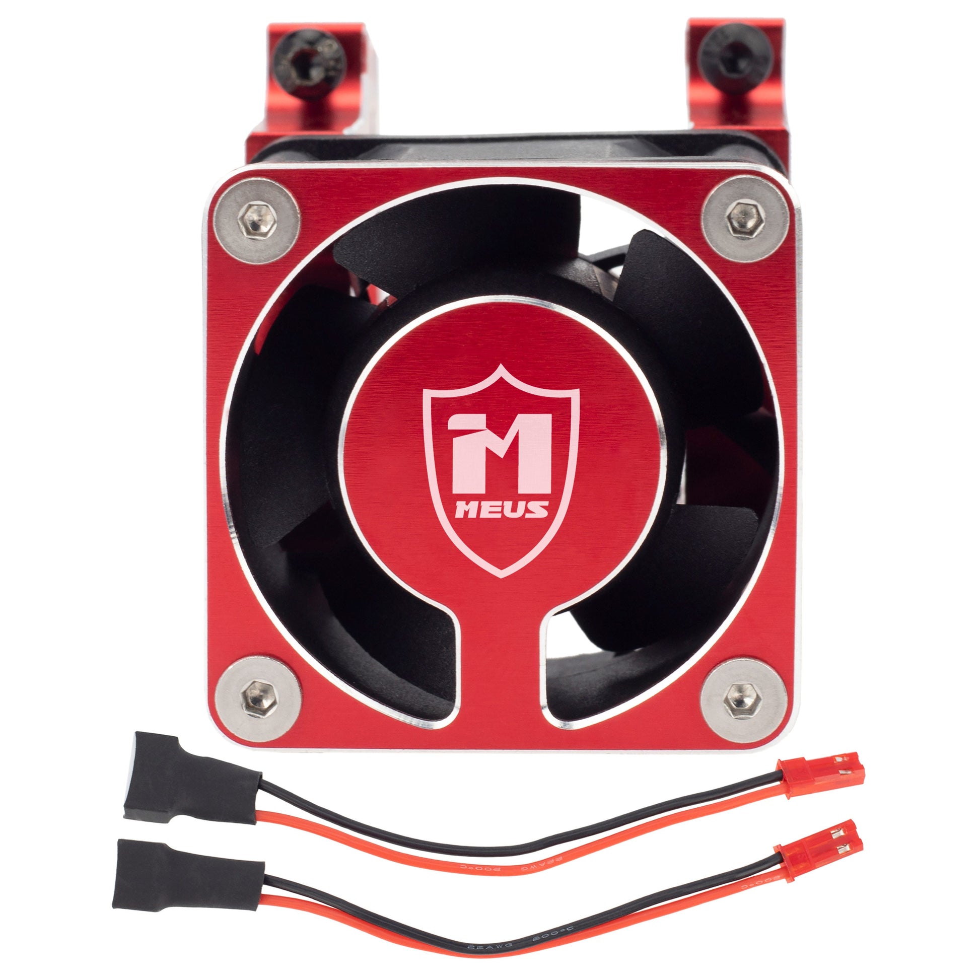 Red Cooling Fan Heatsink with wire