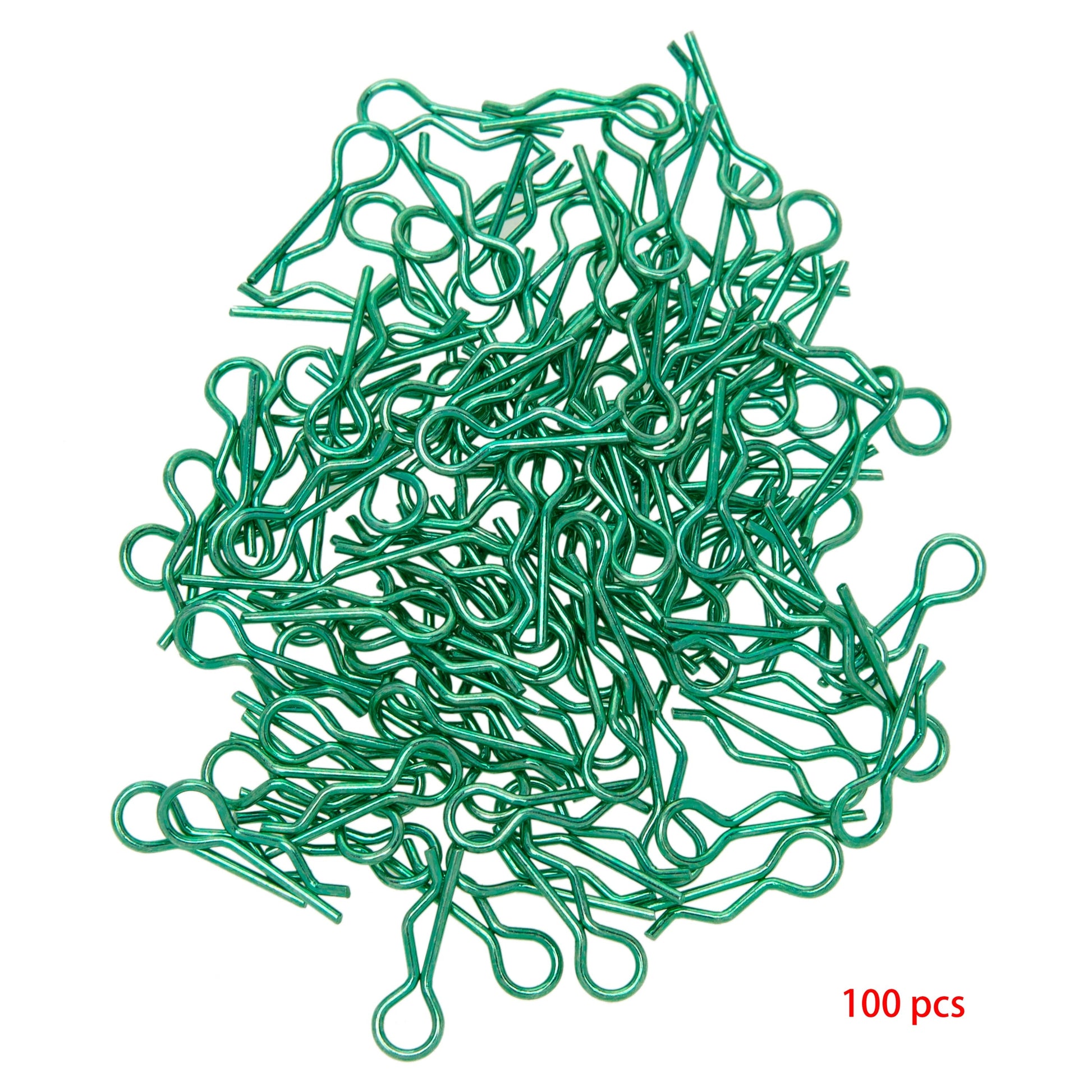 Green Aluminum R-Clips for 1/18 1/16 1/24 RC Model