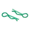 Green Aluminum R-Clips for 1/18 1/16 1/24 RC Model