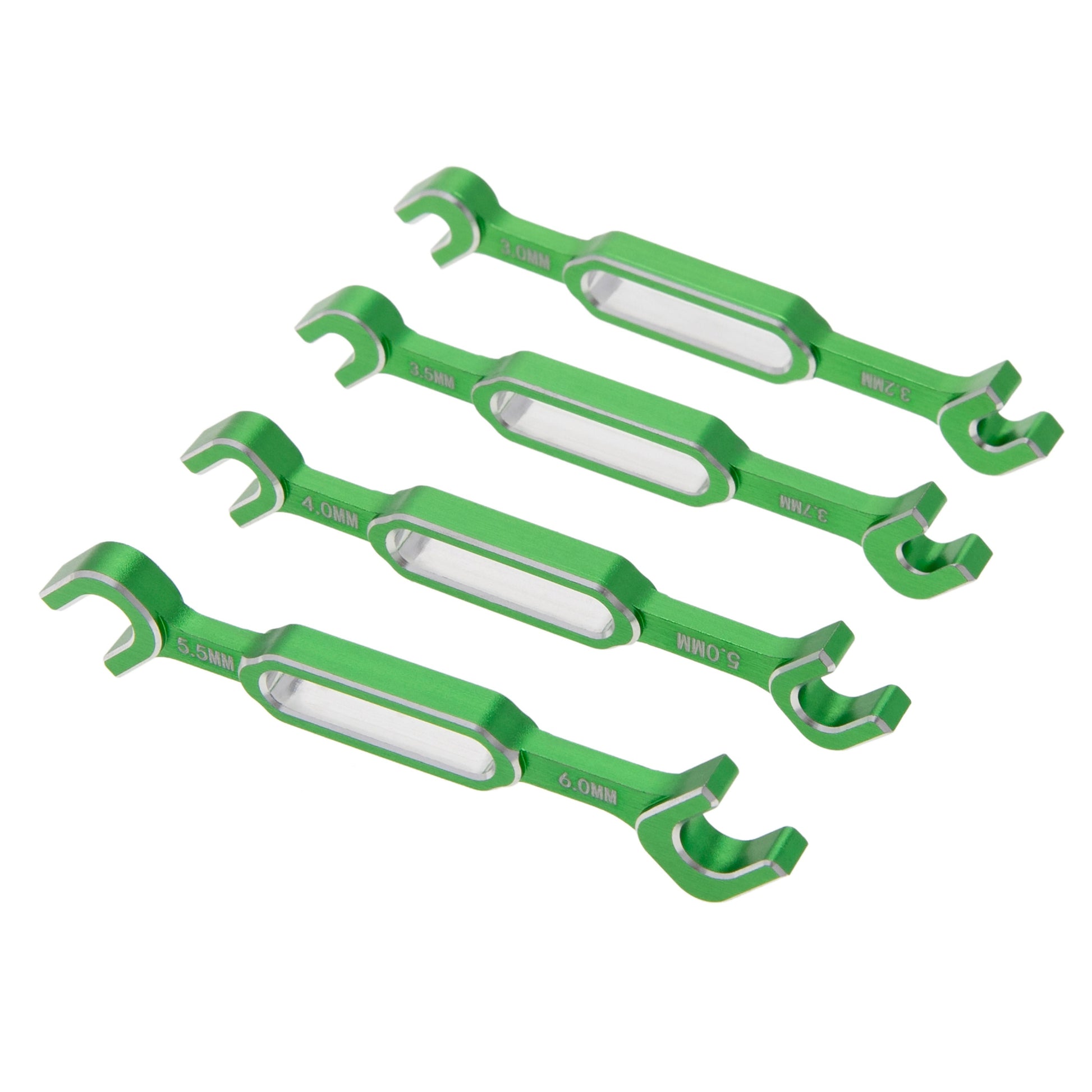 Green RC Aluminum Turnbuckle Wrench