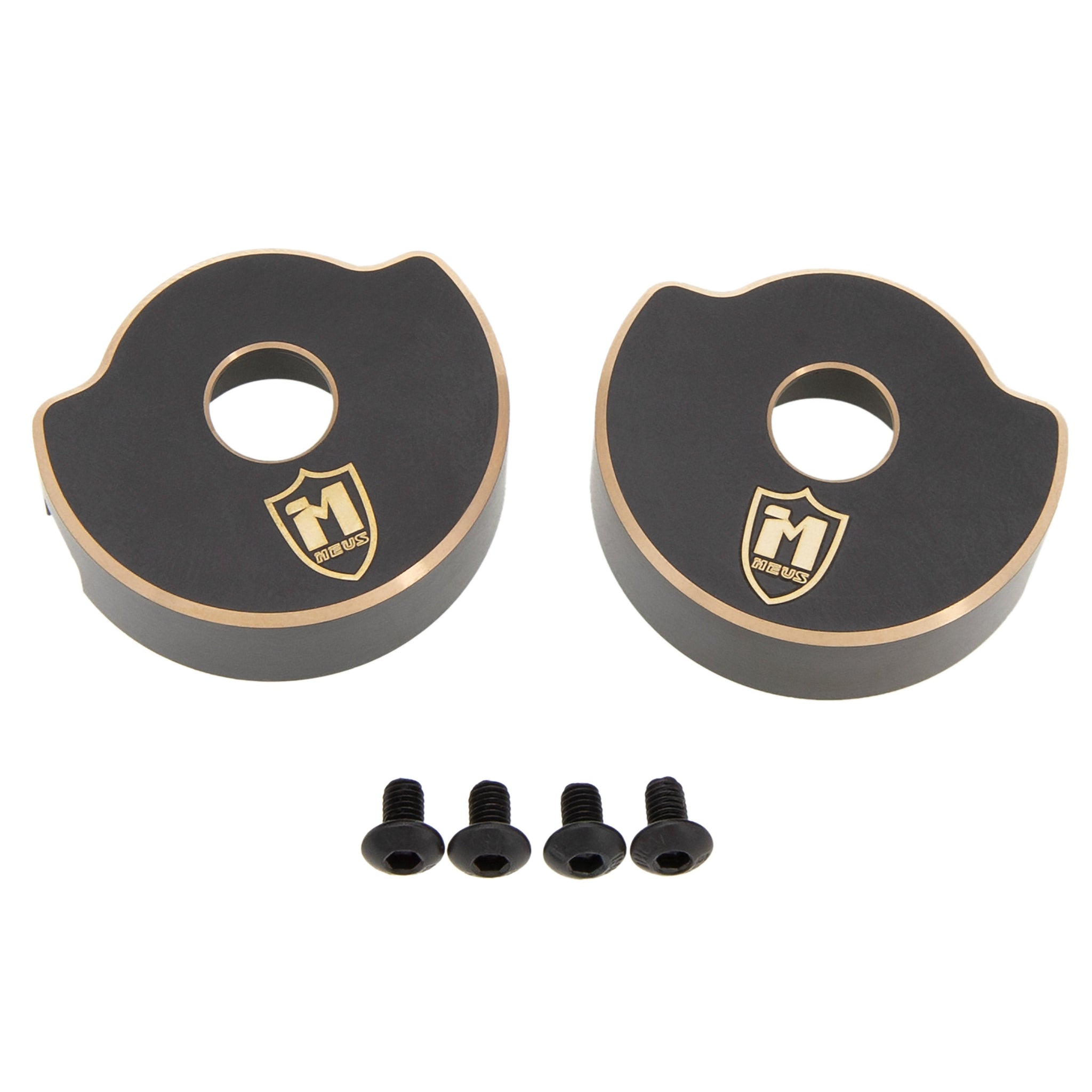 Vanquish H10 Brass Rear Axle Portal Covers