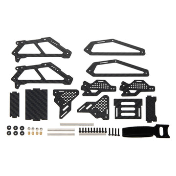 Carbon LCG Chassis Frame Set for TRX4M