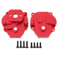 Red CNC Aluminum Transmission Case Gearbox Housing