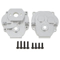 Silver CNC Aluminum Transmission Case Gearbox Housing