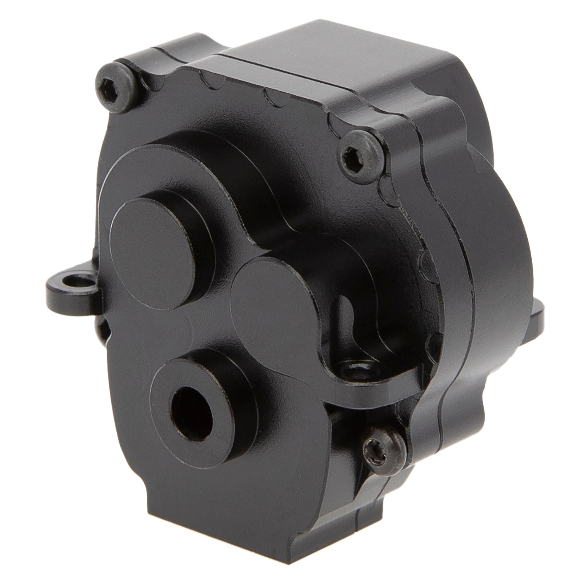 Black CNC Aluminum Transmission Case Gearbox Housing