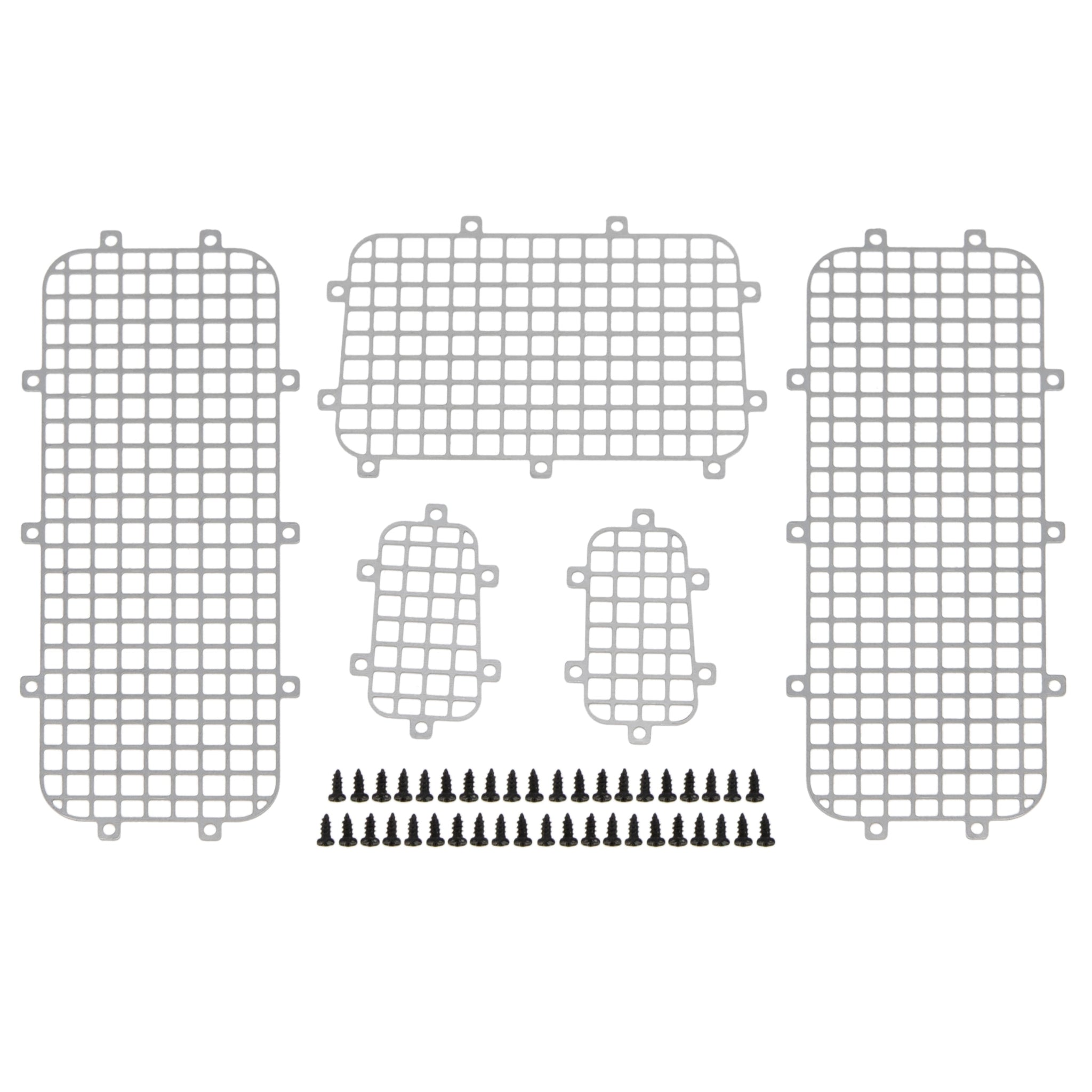 Stainless Steel Car Window Mesh Protective Nets for TRX-4M 